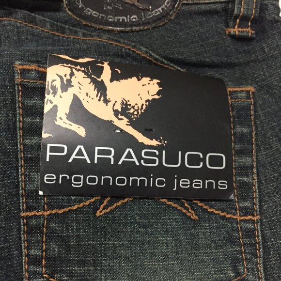 VINTAGE PARASUCO ERGONOMIC BOOT CUT JEANS SIZE 24 - Picture 11 of 13
